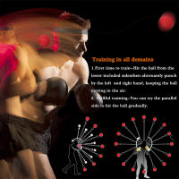 Bola De Reacción Para Boxeo Bola Mágica De Entrenamiento Deportivo Para La Cabeza Material De Goma Unisex Fitness - details 0