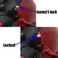 Botón De Freno Y Bloqueo Semi Automático Para Motocicleta Accesorios Para Honda PCX 125 150 160 XMAX 300 NMAX 155 Aleación De Aluminio Universal - details 1