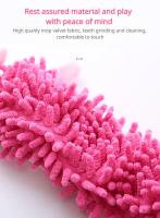 Juguete De Peluche Para Perros Sonido Al Masticar Entrenamiento Interactivo Mops Lint Juguetes Para Chupar Y Masticar Para Cachorros - details 1