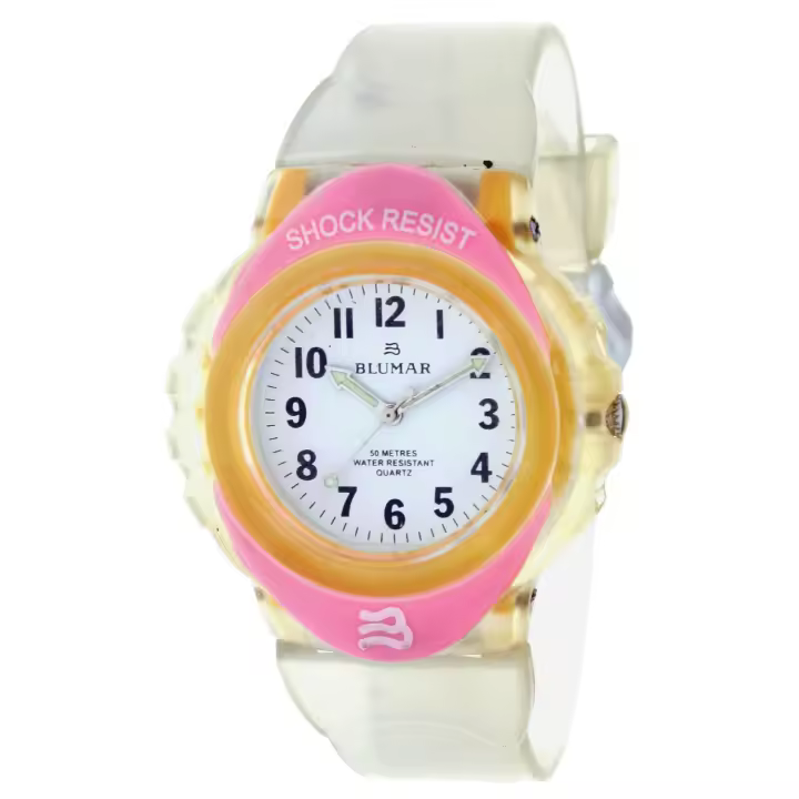 Blumar Bl-09247  Reloj Para Unisex Color Blanco - 1