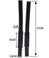 Cinturones De Mano Para Bodybuilding Y Gimnasio Equipo De Fitness Para Ejercicios De Levantamiento De Pesas Y Crossfit Talla Ajustable Color Variado - details 2