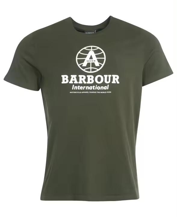 Barbour International Archive A7 T-Shirt Forest - 1