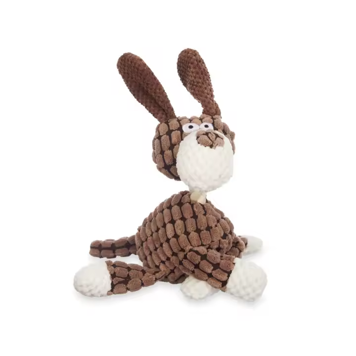 Juguete para perros Marrón Perro 26 x 8 x 21 cm Peluche con sonido - 1