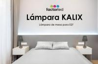 Lámpara de Mesa -  Base de Madera - Casquillo E27 - KALIX - details 0