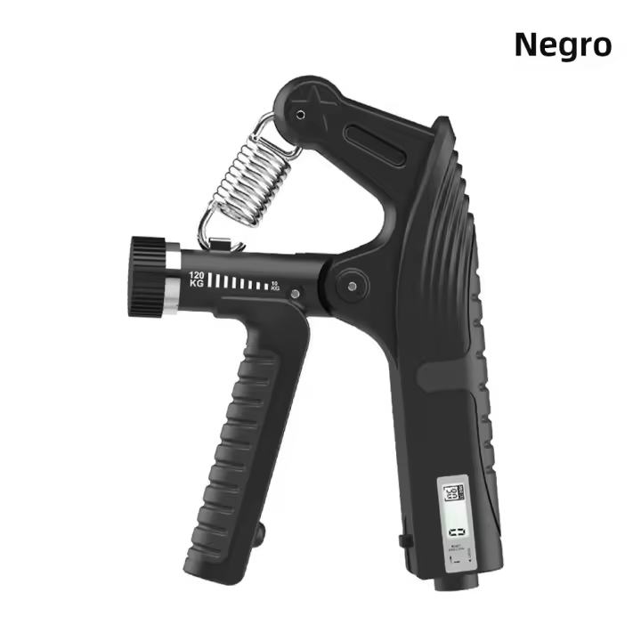 Aguja De Fuerza De Mano Con Contador De Ajuste 10-120kg Ejercitador De Muñeca Y Brazo Expansor De Dedos Para Bodybuilding Entrenamiento De Músculos De Los Brazos Y Manos - 1