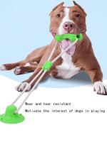 Juguete Para Perros De Borracho Resistente Mordedor De Hueso Inferior Con Entrenamiento De Dientes Juguete De Goma TPR - details 1