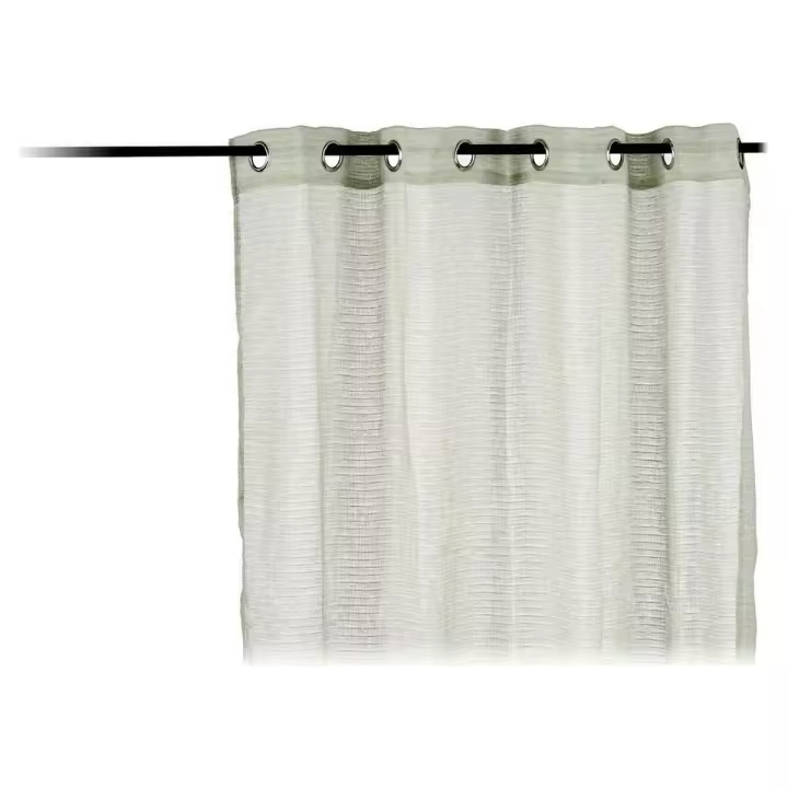 Cortina Visillo Verde Poliéster (140 x 260 cm) - 1
