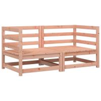 vidaXL Sofás esquineros jardín 2 uds madera pino impregnada 70x70x67cm Pino natural, Marrón pino, Douglas natural Conjunto Terraza Muebles Jardín Exterior Juego de Muebles de jardín Mueble Jardín Exterior Muebles de Salon Exterior - details 3