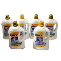 DETERGENTE GEL ACTIVO  OXY ACTION CON SUAVIZANTE,LIMPIEZA IMPECABLE . 3L PACK DE 6 UNI IMJ IMPERIAL - details 0