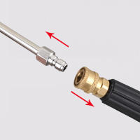 Lance De Lavadora De Presión Con Extensión 4000PSI Con Pistola De Rociador Conector Rápido 1/4 Herramienta Manual - details 4