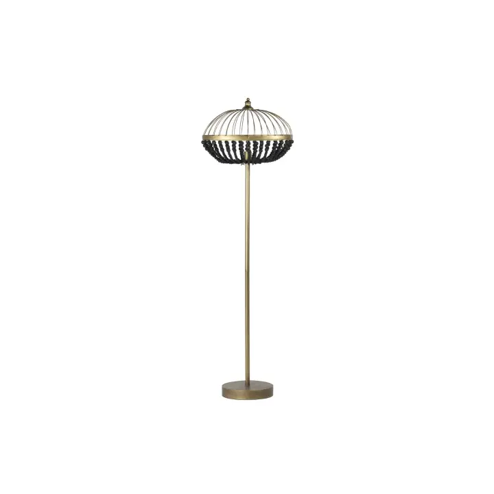 Lámpara de Pie Adda Home con Bolas de Metal y Madera - 1