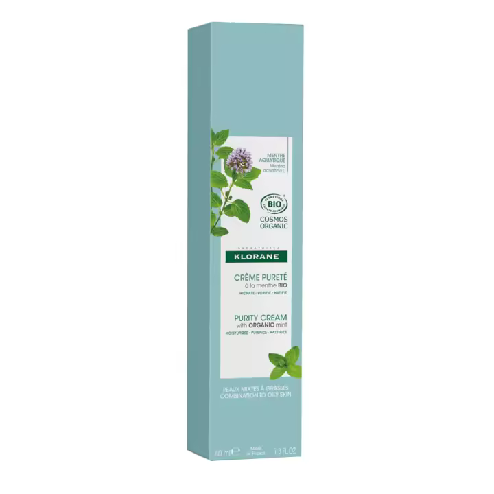 Klorane Menta Acuática Crema Purificante Bio 40ml - 1
