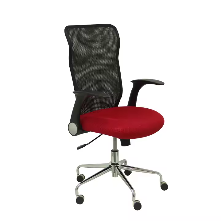 Silla Ergonómica Piqueras Y Crespo con Respaldo de Malla Transpirable y Brazos Retráctiles Regulables - 1