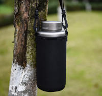 Botella Deportiva De Titanio Boundless Voyage Single-layer Con Cierre Hermético Para Camping Y Actividades Al Aire Libre Capacidad De 1L - details 7