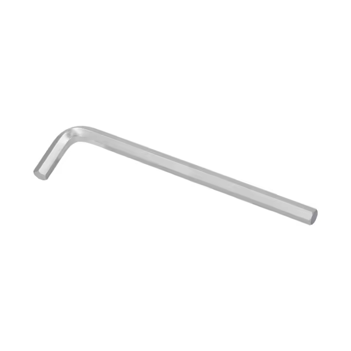 Llave Allen Larga Acero Cromo Vanadio Profesional 5,0 mm. Llave Hexagonal, Llave Allen Taller Mecanica, Llave Allen Bricolaje - 1