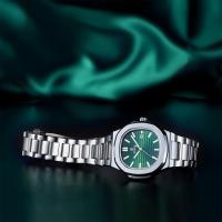Reloj De Pulsera De Cuarzo Para Hombre OGEDA Diseño Clásico Resistente Al Agua Con Tres Manos Reloj De Business Para El Hombre Militar Material De Pulso De Tungsteno Acero Y Aleación - details 3