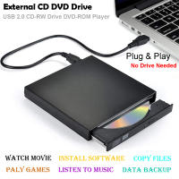 Fuente Externa De CD DVD USB 2.0 Slim Protable Lector / Escritor De DVD-RW CD-RW Para Portátil PC Laptop - details 0