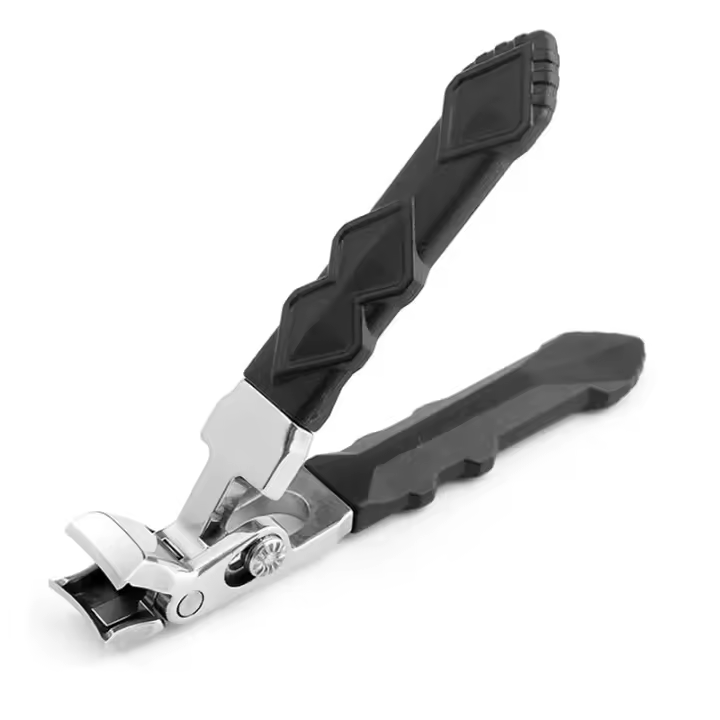 Tijeras De Uñas De Acero Inoxidable Modernas Con Hoja Concava Clipper De Uñas Pesado Con Diseño Curvado Apertura Grande - 1