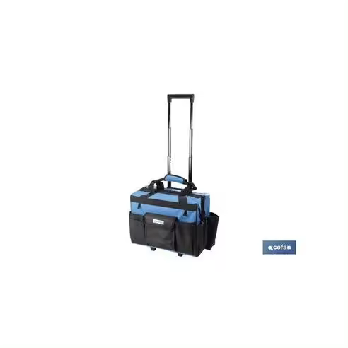 Cofan Trolley Portaherramientas 45 X 24 X 42 Cm - Bolsa de Herramientas Profesional y de Bricolaje - 1