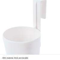 Estante De Baño ABS Soporte Para Secador De Pelo Montado En La Pared Organizador De Accesorios De Baño Con Rack Para Secador - details 6