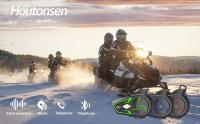 Casco De Motocicleta Houtonsen S3 Con Intercomunicador Bluetooth Impermeable Luz Ambiental Tri-Color RGB Distancia De Intercomunicación 1000M - details 0