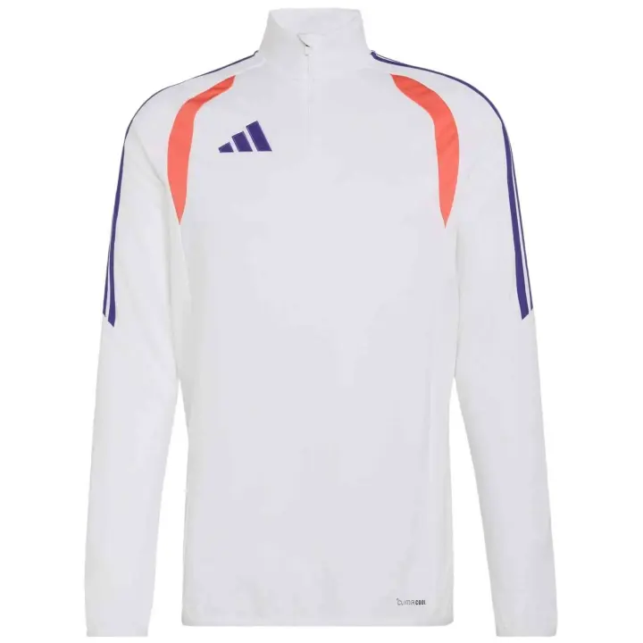 Sudadera Adidas modelo Tiro 26 League "White / Pure Purple / Semi Turbo" para hombre y mujer en color Blanco - 1