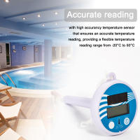 Termómetro Solar Inalámbrico Para Piscina Con Pantalla LCD Digital Impermeable Medidor De Temperatura Para Bañeras Y Estanques - details 1