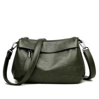 Nuevos bolsos de moda para Mujer, bolsos Retro de Color sólido de cuero PU, Bolso de Hombre para axila, bolsos casuales para Mujer, bolsos cruzados, Bolso de mano - details 2