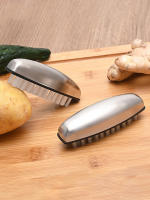 Cepillo De Limpieza Para Cocina De Acero Inoxidable Y Nylon Herramienta De Limpieza Para Frutas Vegetales Tazas Y Utensilios De Cocina - details 3