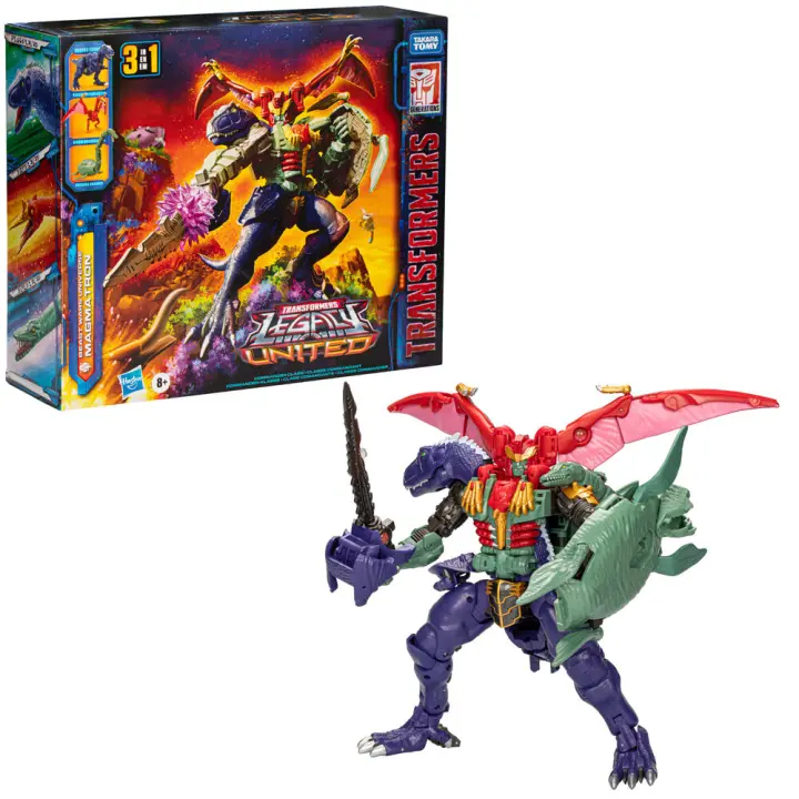 Figura Magmatron Beast Wars Universe Commander Class Legacy United Transformers 25cmFigura  Coleccionable - Idea de Regalo- Mercancia Oficial - Juguetes para Niños y Adultos - Movies Fans - Muñeco para Coleccionistas y Exposición - 1