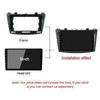 Kit De Panel De Radio Para Coche Mazda 3 2010-2012 10 Pulgadas Con Cable De Alimentación Accesorios Multimedia Central Control Bezel Frame - details 7