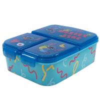 Sandwichera Fiambrera Múltiple Stitch Lonchera Tupper Tres Compartimentos Stor - details 2