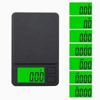 Báscula De Bolsillo Digital Precision 1000g X 0.1g Mini Para Viajes Almacenamiento De Alimentos Joyas En Gramos Y Onzas Con Pantalla LCD Retroiluminada - details 11