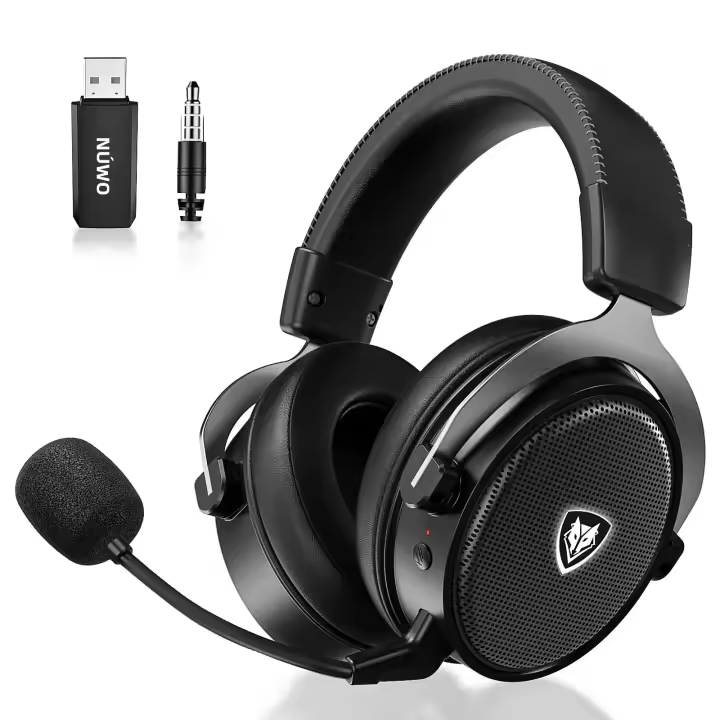 Auricular De Juego Inalámbrico NUBWO G07 Con Tecnología 2.4GHz Y Bluetooth 5.3 Micrófono De Cancelación De Ruido Estéreo Compatible Con Computadora Y Teléfono Móvil - 1