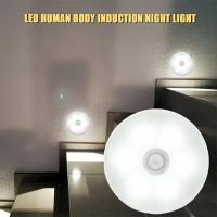 Lámpara Nocturna LED Con Sensor De Movimiento PIR Luz De Armario Cocina Escalera Luz De Armario Inalámbrica Recargable USB - details 0