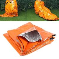 Bolsa De Sueño De Sobrevivencia Emergente Portátil Impermeable Para Camping Al Aire Libre Equipamiento De Primeros Auxilios Kit De Rescate Mylar Blanket - details 9