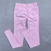 Leggings Mujer Scrunch Sin Costuras Yoga Gimnasio Deportes Pantalones De Fitness Ropa De Entrenamiento Tallas Verdaderas Cómodas - details 2