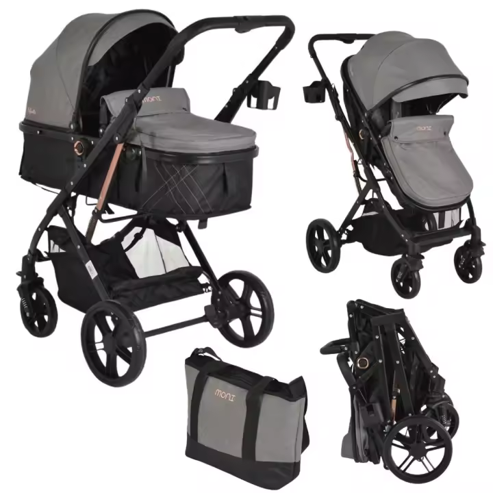 MONI Carrito de bebé duo convertible RAFAELLO hasta 15 kg de Moni - 1