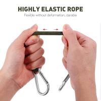 Cuerda De Camping Elástica Con Ganchos Para Lashen Tira De Cordón Para Actividades Al Aire Libre Y Deportes Material De Latex - details 4
