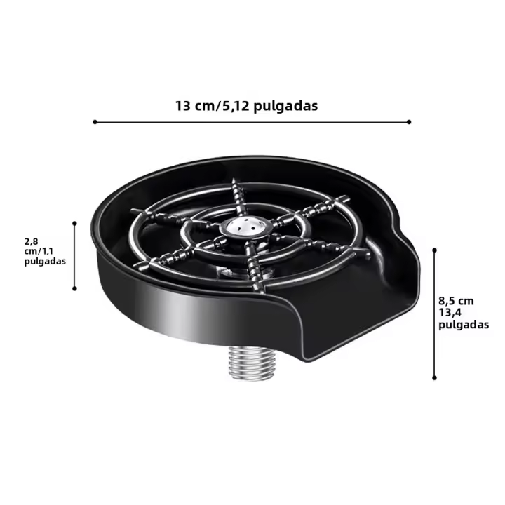 Lavadora Automática De Cristal Para Cerveza Té Y Vaso De Leche Limpiador De Copas Y Botellas Accesorio De Cocina - 1