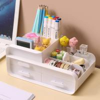 Organizador De Maquillaje Para Vestíbulo Grande Caja De Almacenamiento Para Cosméticos Con Cajones Para Mesita De Noche Baño Dormitorio - details 5