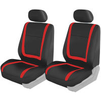 Cubiertas De Asiento De Coche Universal De Poliéster Tejido Transpirable Lavable Adecuado Para Coche Camión Van Suv Accesorios De Interior Para Coche - details 7