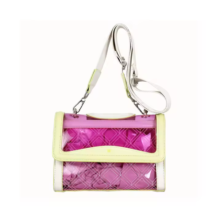 Pepe Moll mod. 241454 - Bolso de hombro en vinilo transparente - 1