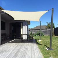 Toldo Vela Rectangular 2x3 m, Vela de Sombra Impermeable y Cortaviento, 95% Protección Rayos UV, Parasol de Poliéster, Ideal para Patio, Exteriores Terraza, Jardín, Beige Claro - details 6