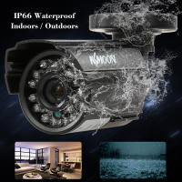 Cámara Analógica Bullet 200TVL Con 24 Lámparas IR Visión Nocturna Sensor CMOS Tamaño 1/3'' IR-CUT Impermeable Para Seguridad Doméstica Sistema PAL - details 8