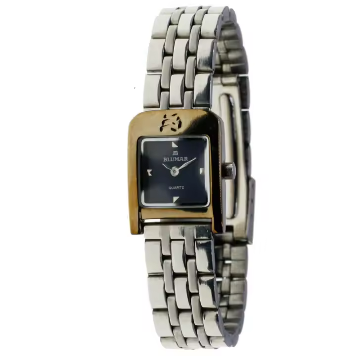 Blumar 1560418-0  Reloj Para Para Mujer Color Plateado - 1