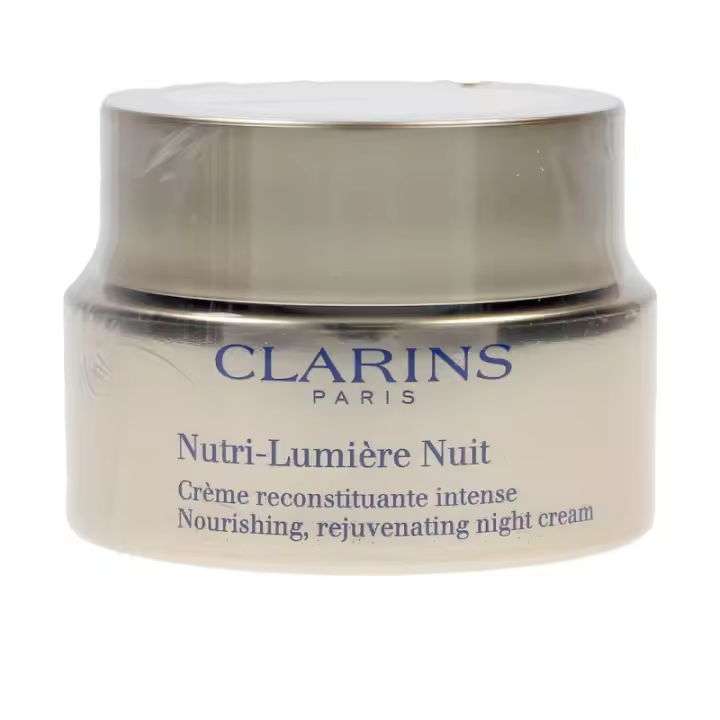 Nutri-lumière Noche Crema Facial Rejuvenecedora 50 Ml - Clarins | Hidratante Facial Anti-edad - Combate Signos de la Edad - 1