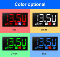 Reloj Digital Para Motocicleta 3 En 1 Con Medidor De Temperatura Del Aire Y Agua Voltaje Y Velocidad De Rotación De La Cabeza - details 8