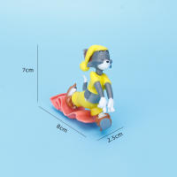 Figuras De Acción Anime Toms Y Jerrys Modelo PVC De Gato Y Ratón Clásico De Dibujos Animados Adorno De Escritorio Coleccionable Regalo Para Interiores De Automóviles - details 7
