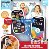 Cefa Toys , Infinifun Teléfono de juguete  Dúo Bluetooth con Pantalla Táctil , Luces y Sonidos, Incluye Juegos de Números, Vehículos, Colores y Animales. - details 6